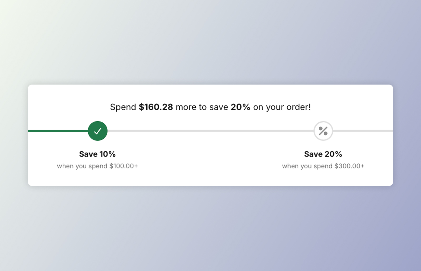 Image highlighting the DKL Order Goal component - layout: horizontal